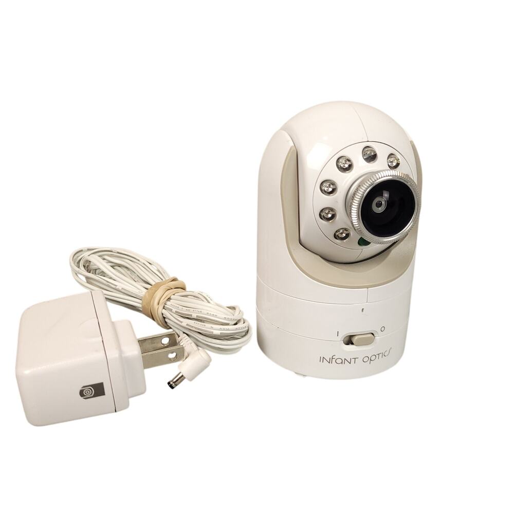 Infant Optics DXR-8 Add-On Camera Unit Only w/ Power Adapter Wide Angle Lens EUC